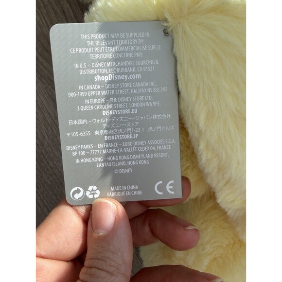 Easter Bunny Plush Mickey Mouse Costume 2019 Disney Store Long Ears Yellow NEW - Picture 8 of 9